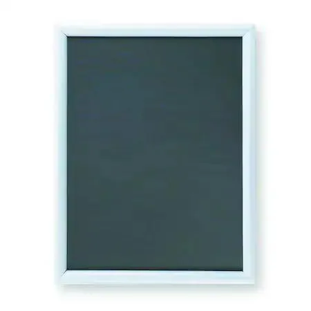 Value Brand Value Brand 18x24 Enclosed Sign Holder Wall Mount Silver Aluminum Frame PVC Cover — product photo