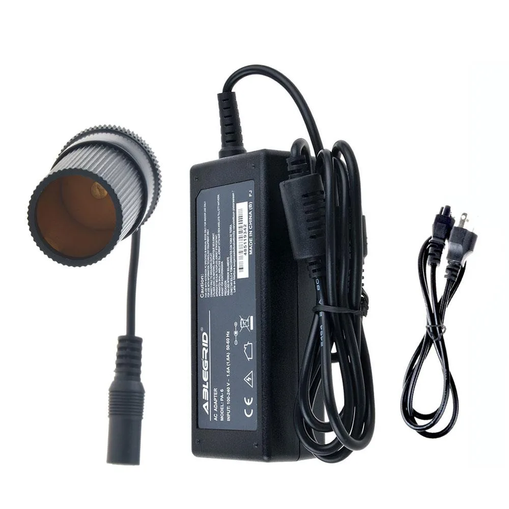 ABLEGRID ABLEGRID 12V 5A AC DC Adapter for Igloo 22 Quart 6411 6402 40 Quart Cooler Charger — product photo