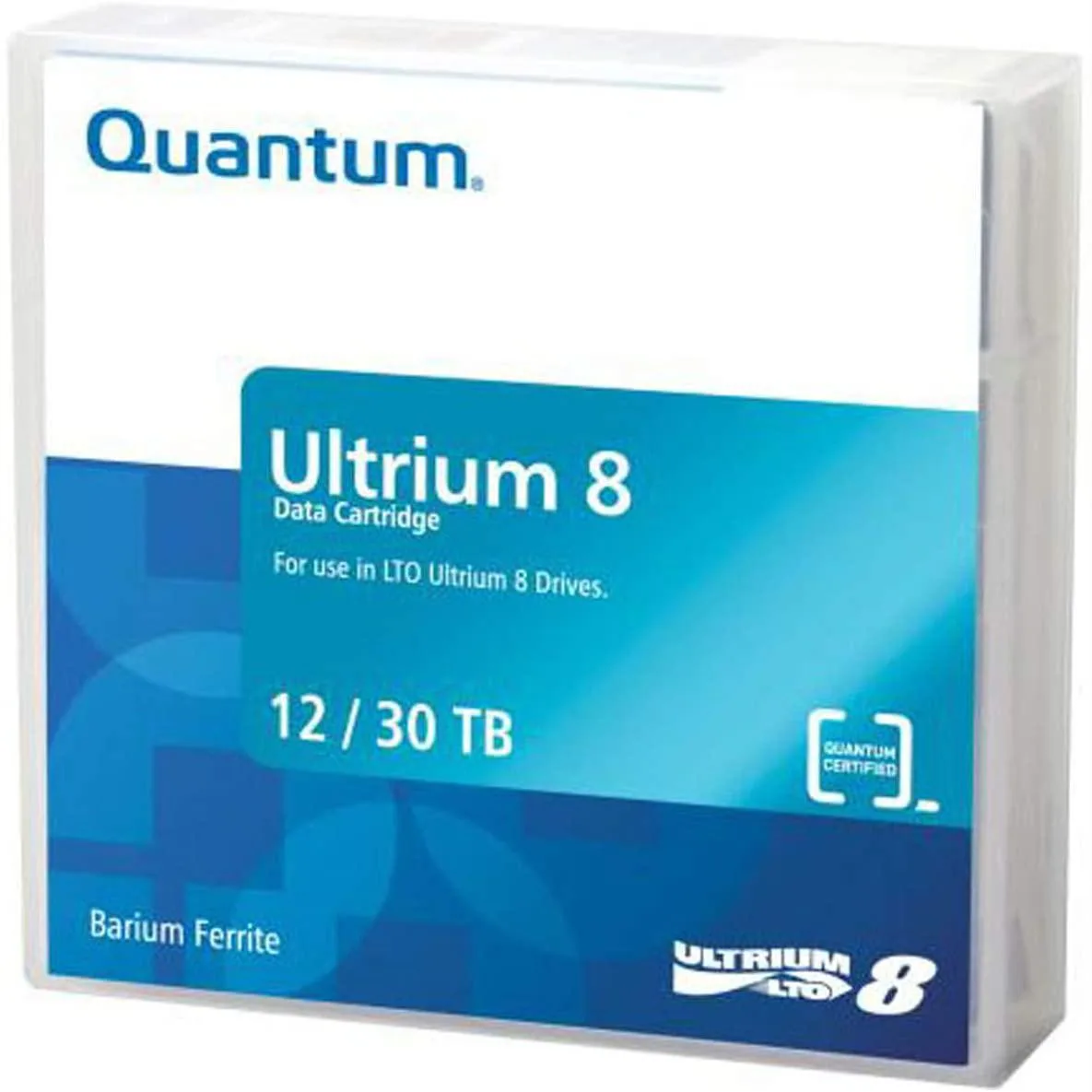 Quantum Quantum MR-L8MQN-02 LTO Ultrium 8 Backup Media 12TB/30TB 1 Pack — product photo