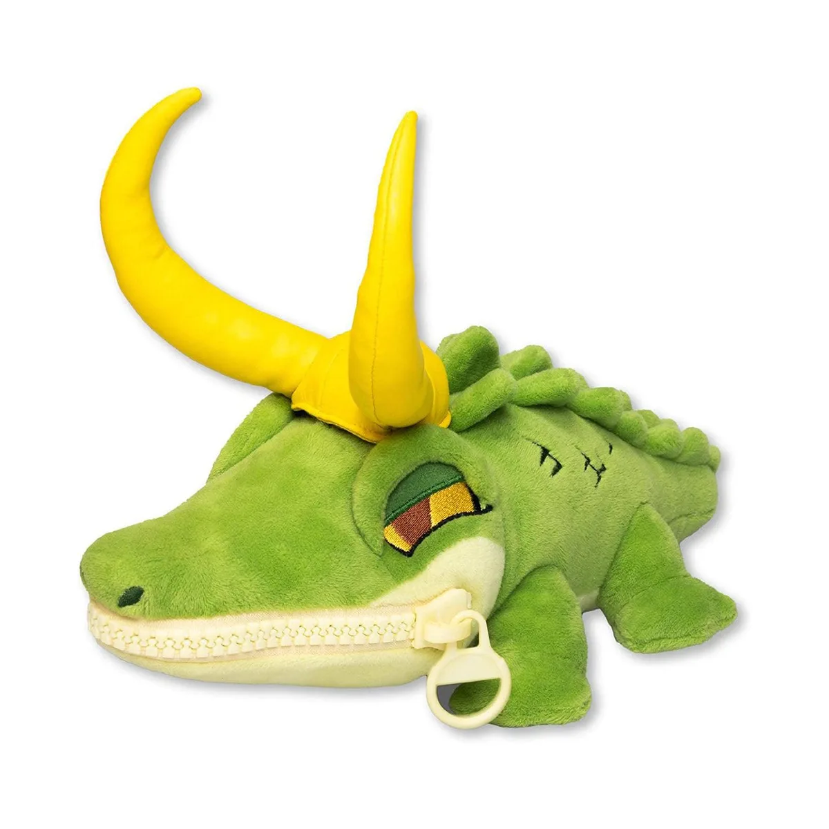 Quantum Mechanix Quantum Mechanix Marvel Alligator Loki 12" Zippermouth Plush — foto del prodotto