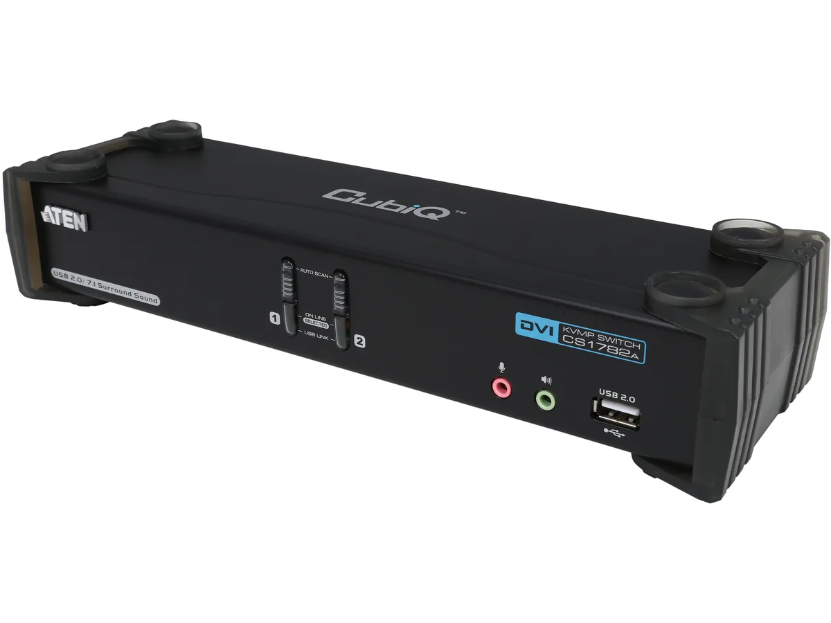 ATEN ATEN CS1782A 2-port DVI Dual Link KVM switch — product photo