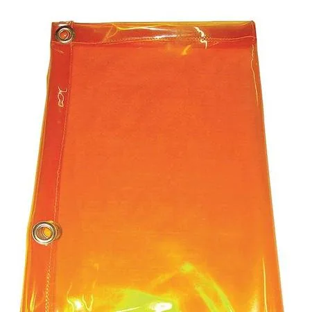Westward Westward 22RN58 Welding Curtain Transparent PVC 8 ft W 6 ft H 13 oz — product photo