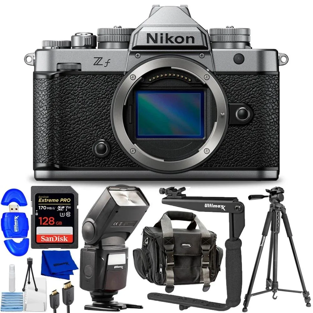 Nikon Global Nikon Zf Silver Body 10PC Accessory Bundle — product photo