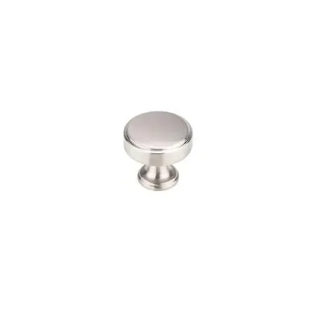 RICHELIEU RICHELIEU 688440195 1 9/16 in (40 mm) Brushed Nickel Cabinet Knob — product photo