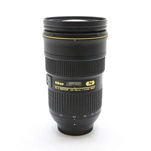 Nikon Inc Nikon AF-S NIKKOR 24-70mm f/2.8G ED Zoom Lens camera lens — product photo
