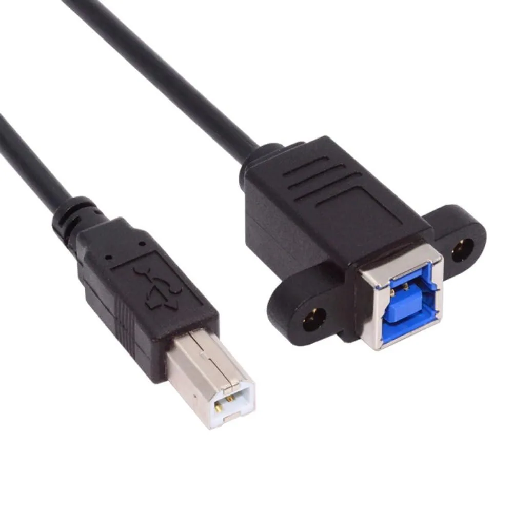 Fervit Fervit USB 2.0 Type-B Male to USB 3.0 Type-B Female Extension Cable 30cm — product photo