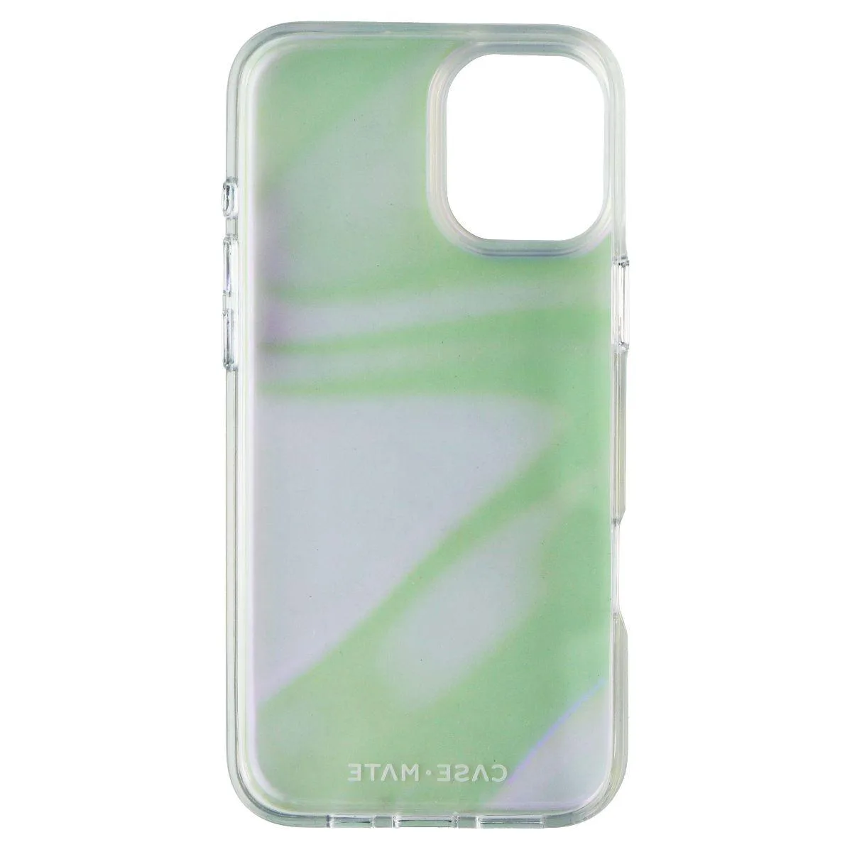 Case-Mate hard case for iPhone 16 Plus with iridescent soap bubble finish