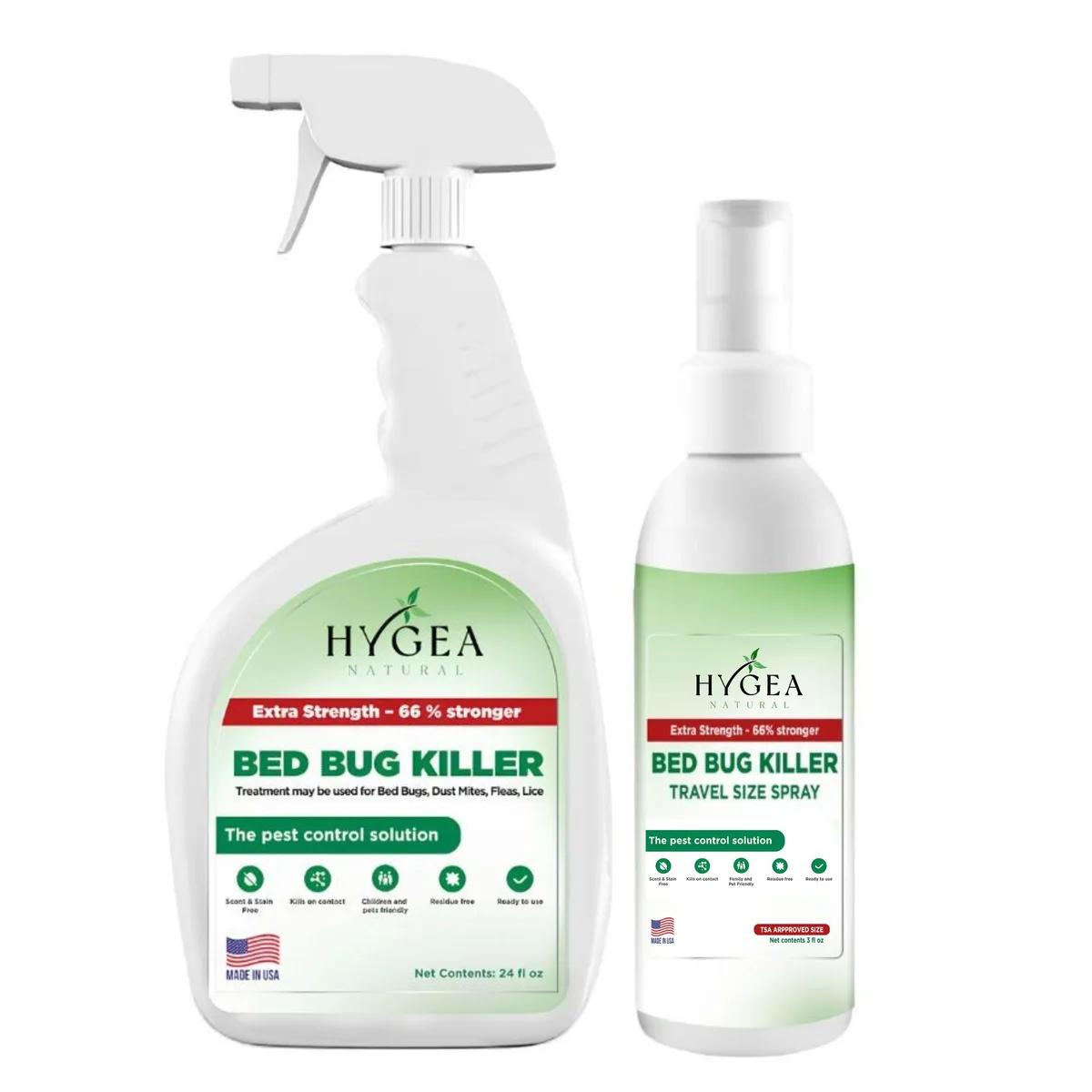 Hygea Natural Hygea Natural Extra Strength Lice &amp; Bed Bug DIY Kit — product photo