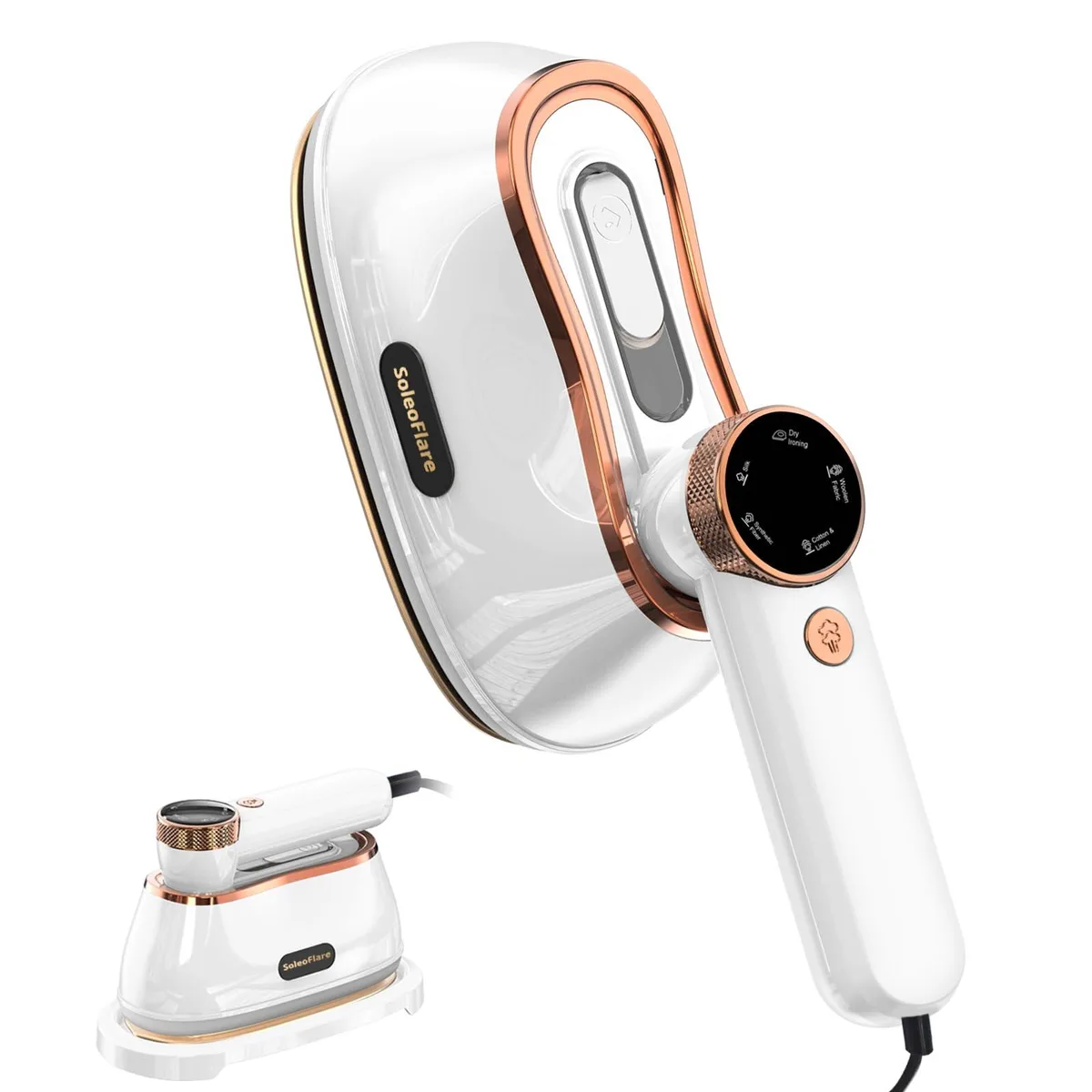 DNBeffulgent DNBeffulgent Travelsteamer200A 2-in-1 steamer 1200W White — product photo