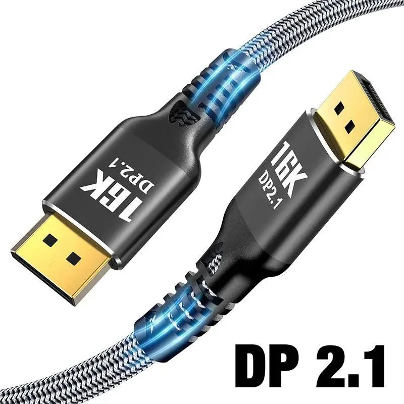 ESTONE ESTONE A0108 DisplayPort 2.1 cable 16 ft 80Gbps — product photo