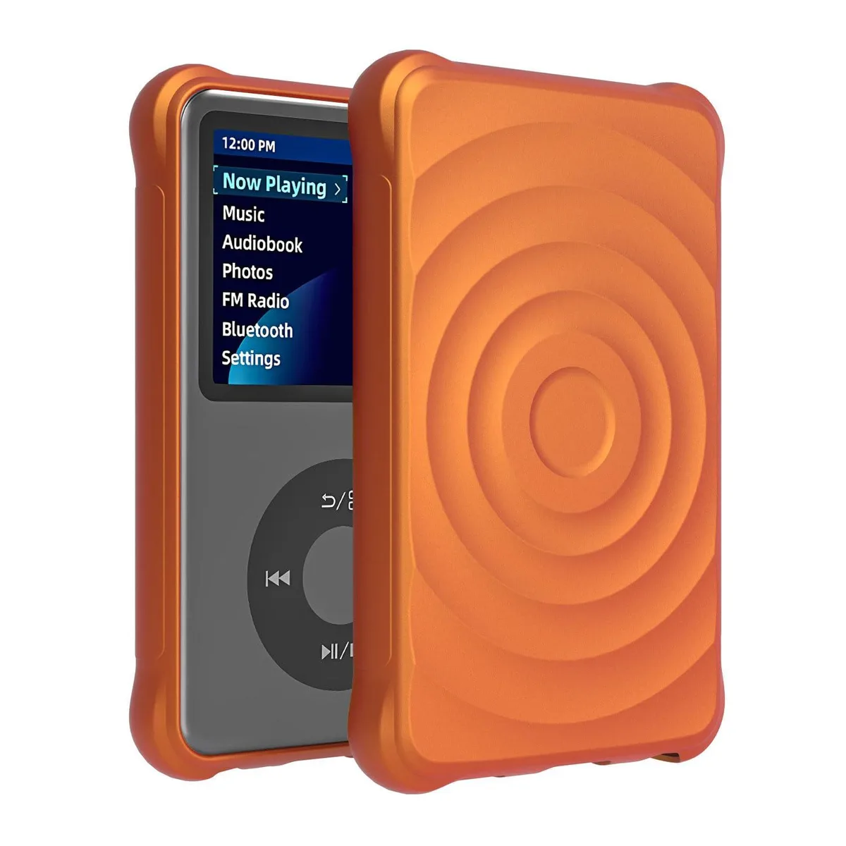  Fotosuncy Case for innioasis Y1 MP3 Player Orange — product photo