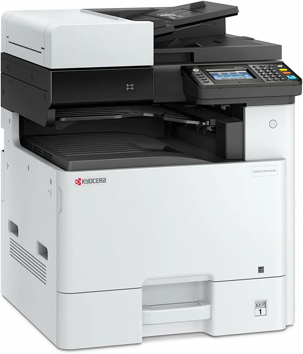 Kyocera Kyocera ECOSYS M8124cidn A3 Color MFP Laser Printer 24 ppm 4.3" Touchscreen HyPAS — product photo