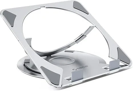 Orico Orico NS1 Adjustable Laptop Stand Silver 17.3 inch 360° Rotating Base — product photo