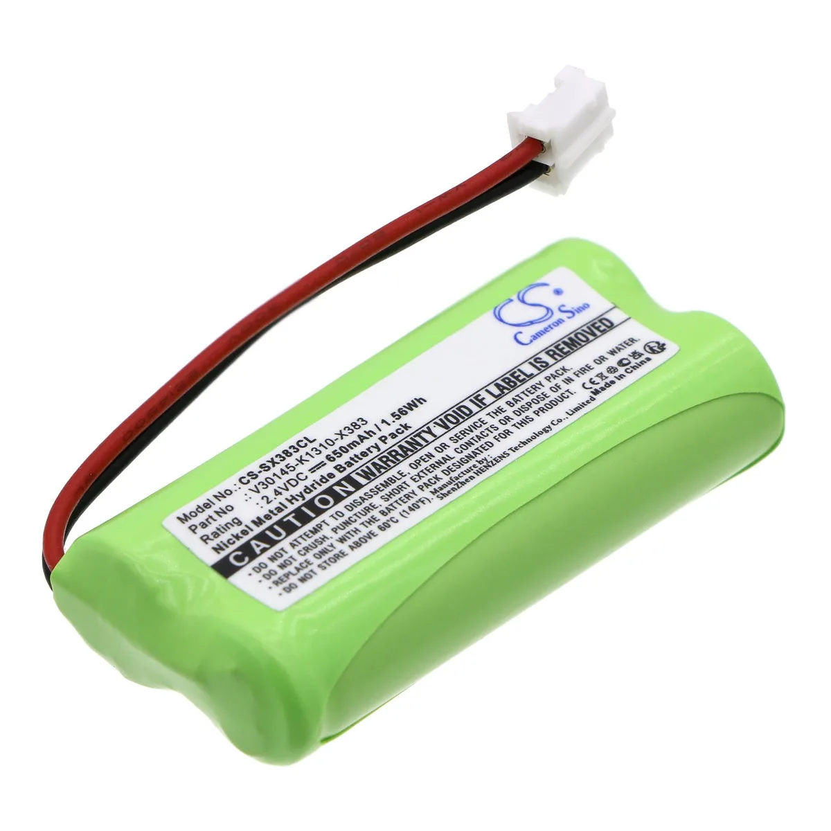 Cameron &amp; Co Cameron &amp; Co DS-CS-SX383CL Ni-MH 2.4V 650mAh telephone accessory — product photo