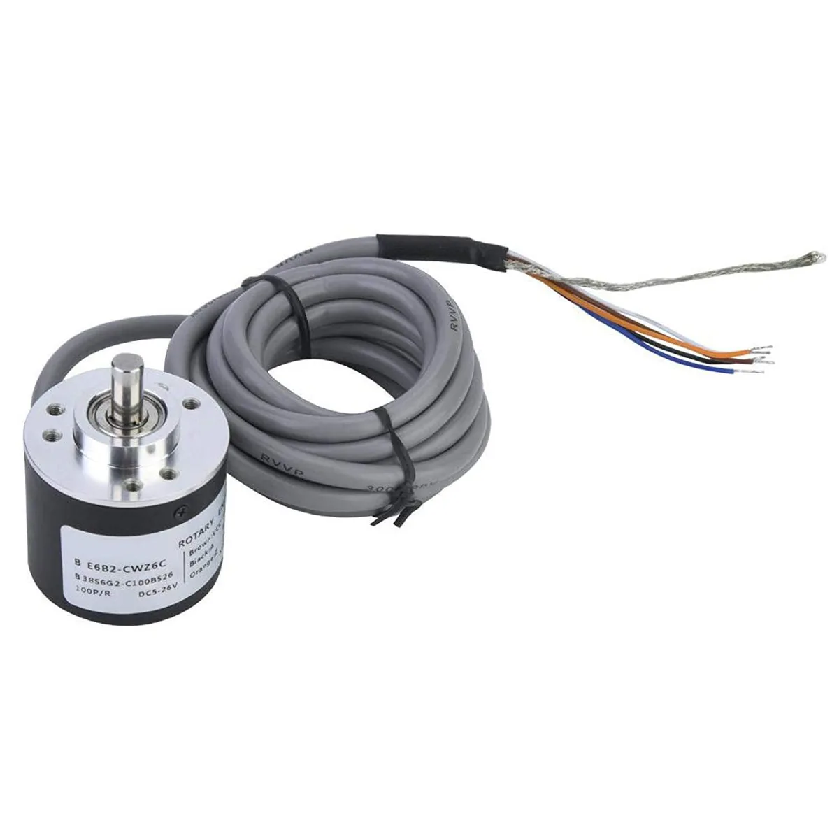 myVolts myVolts E6B2-CWZ6C Incremental Encoder 38mm 6mm 2m 100P/R Semiconductor — product photo