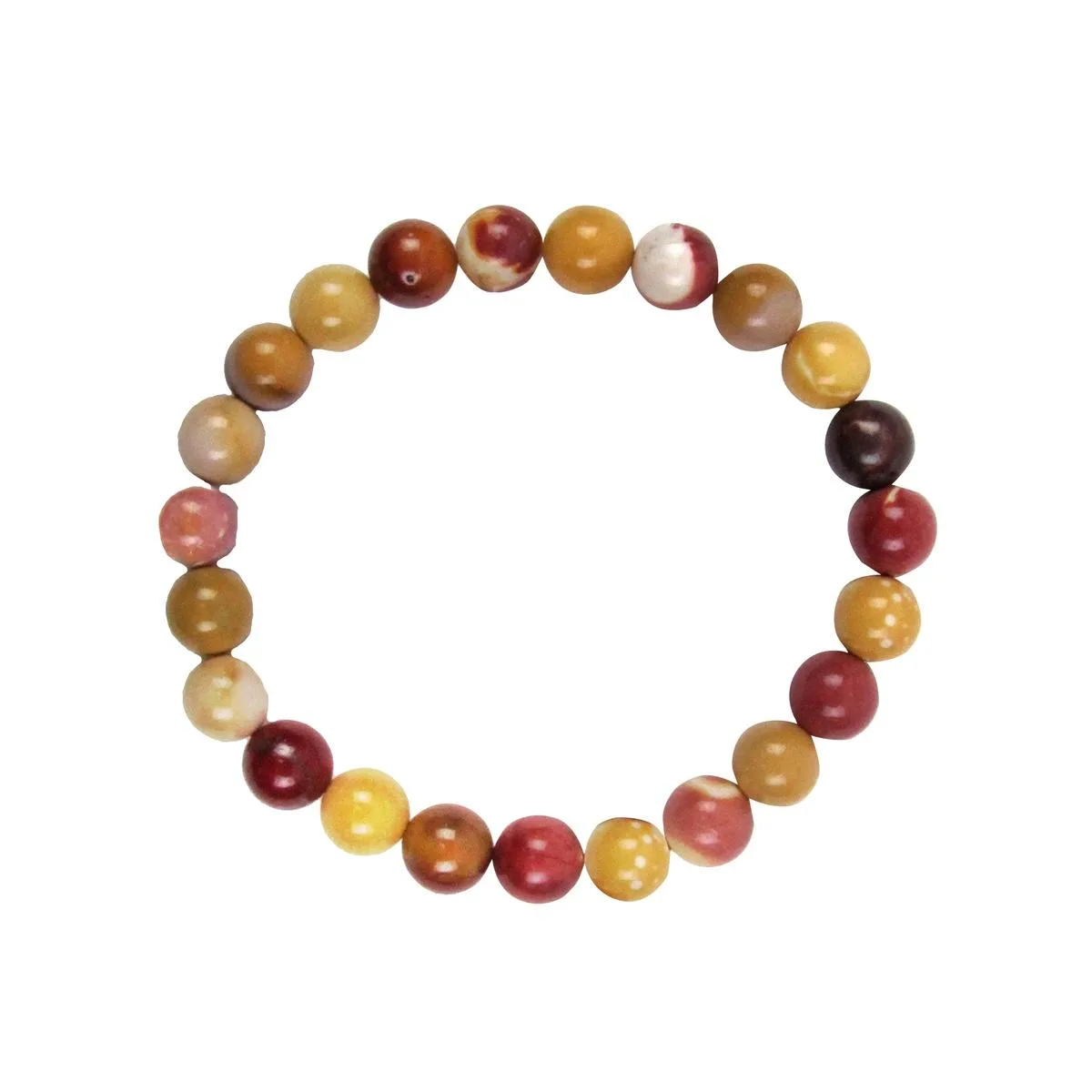 TreasureGurus, LLC TreasureGurus, LLC 4mm Mookaite Jasper Bracelet 10 16 100 — product photo