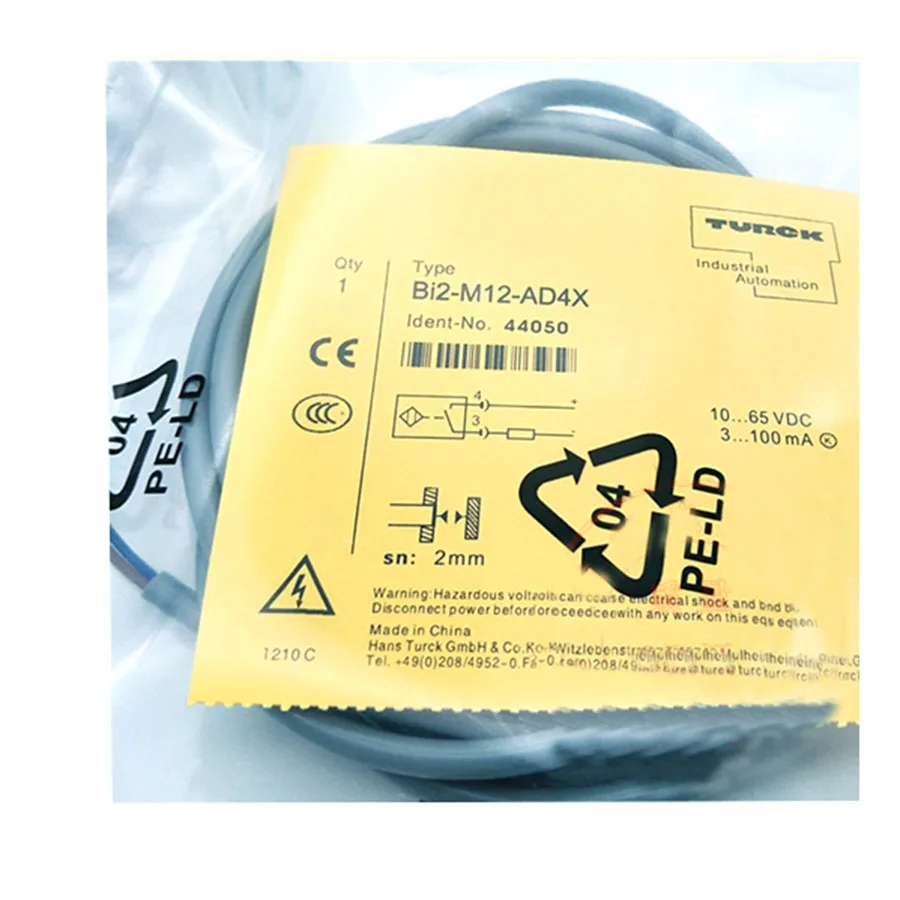 Turck Turck BI2-M12-AD4X 44050 inductive sensor electrician tool — product photo