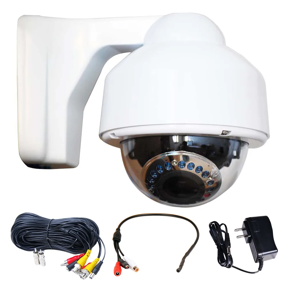 VideoSecu VideoSecu DMV3IREMKC-N1 Dome CCTV Camera 700TVL 3.5-8mm Varifocal White — product photo
