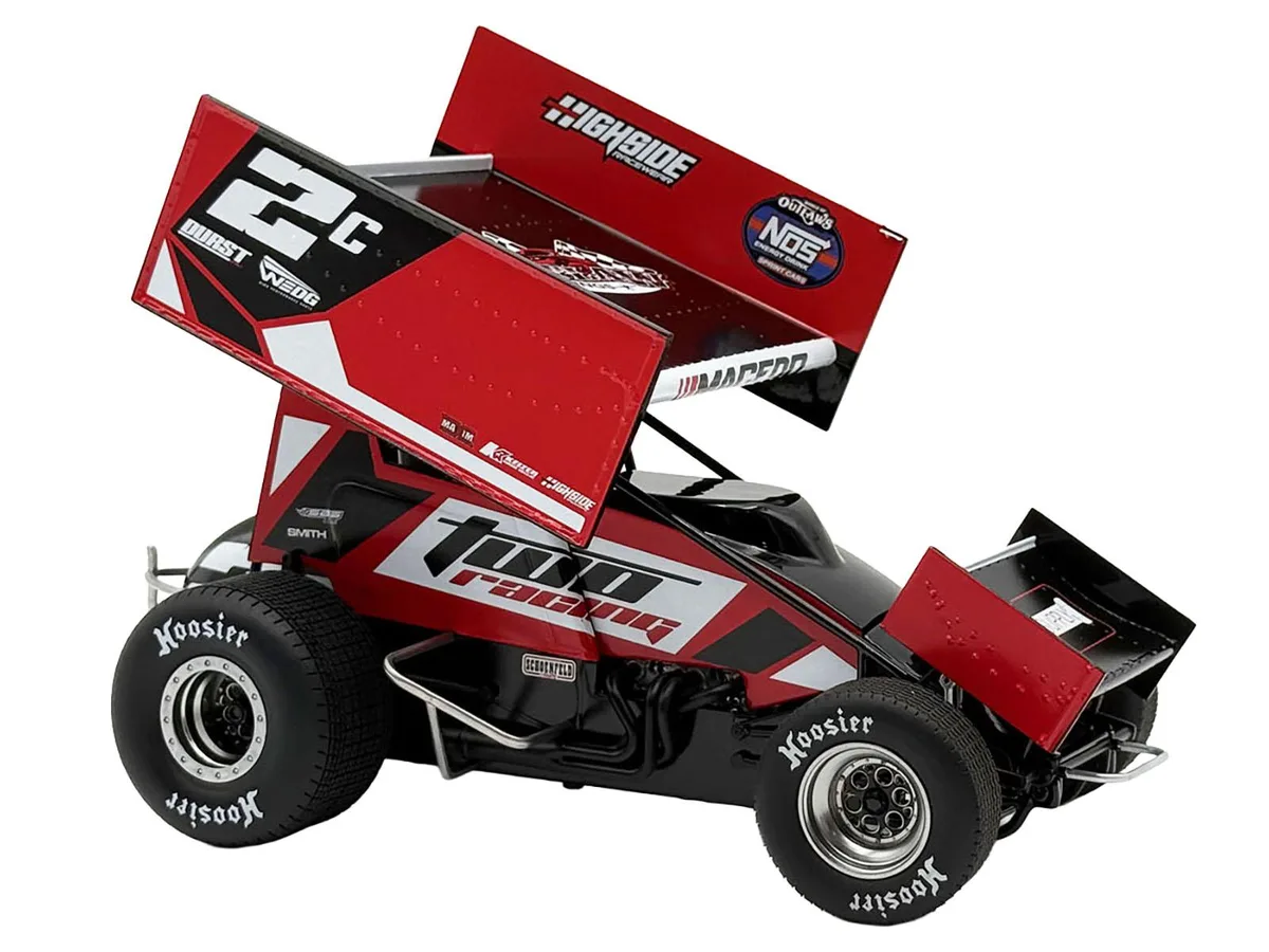 ACME ACME Winged Sprint Car #2C Cole Macedo "Two C Racing" 2025 1/18 Diecast — product photo