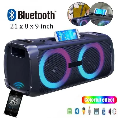  Pyle SPEAKER189 pa speaker 600 W 6.5 in dual subwoofer Bluetooth — product photo