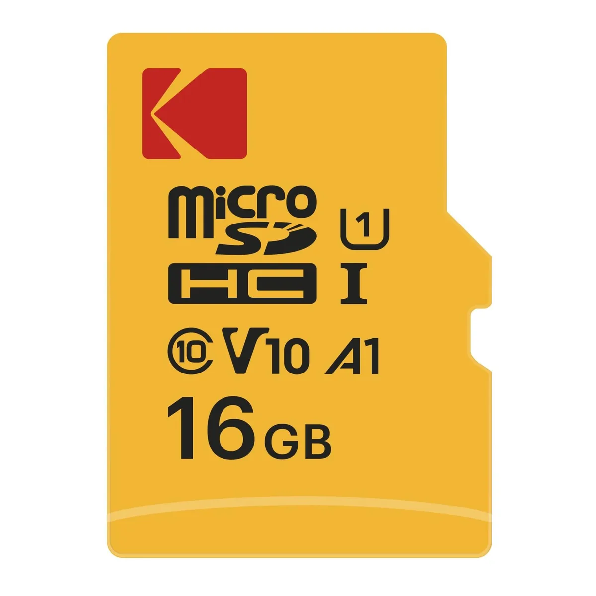 Kodak Kodak 16GB microSDHC UHS-I U1 A1 V10 Card with Adapter — product photo