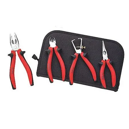 Wiha Tools Wiha Tools 32601 4 Piece Bi-Material Grip Plier Set — product photo