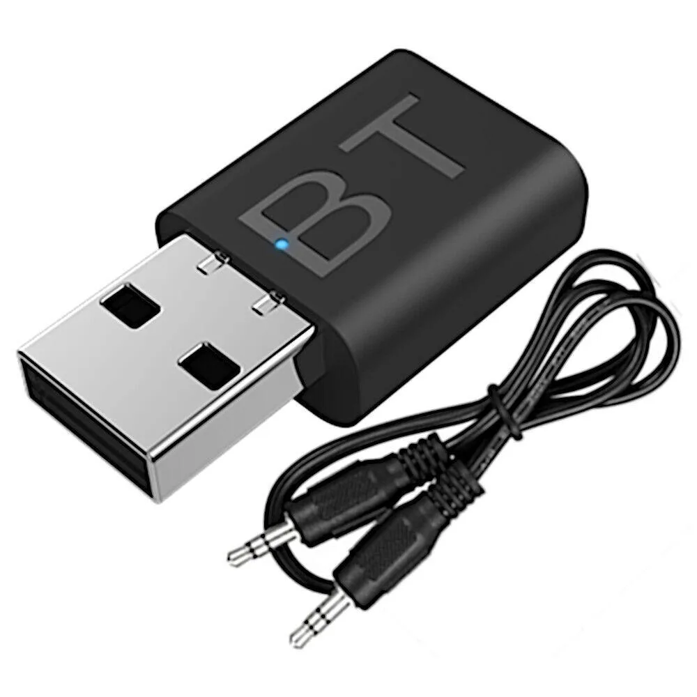 JacobsParts Inc. JacobsParts BTR-A Bluetooth 5.0 USB 3.5mm AUX Adapter — product photo