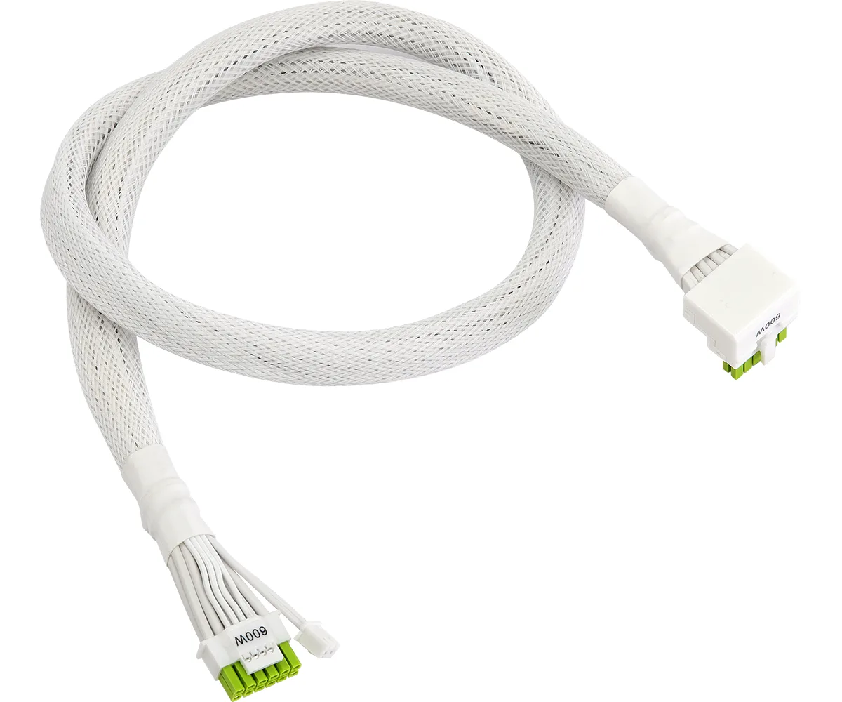 ASRock ASRock CB-12V2X6L600W/W 12V-2x6 600W Right-Angle Internal Power Cable White — product photo