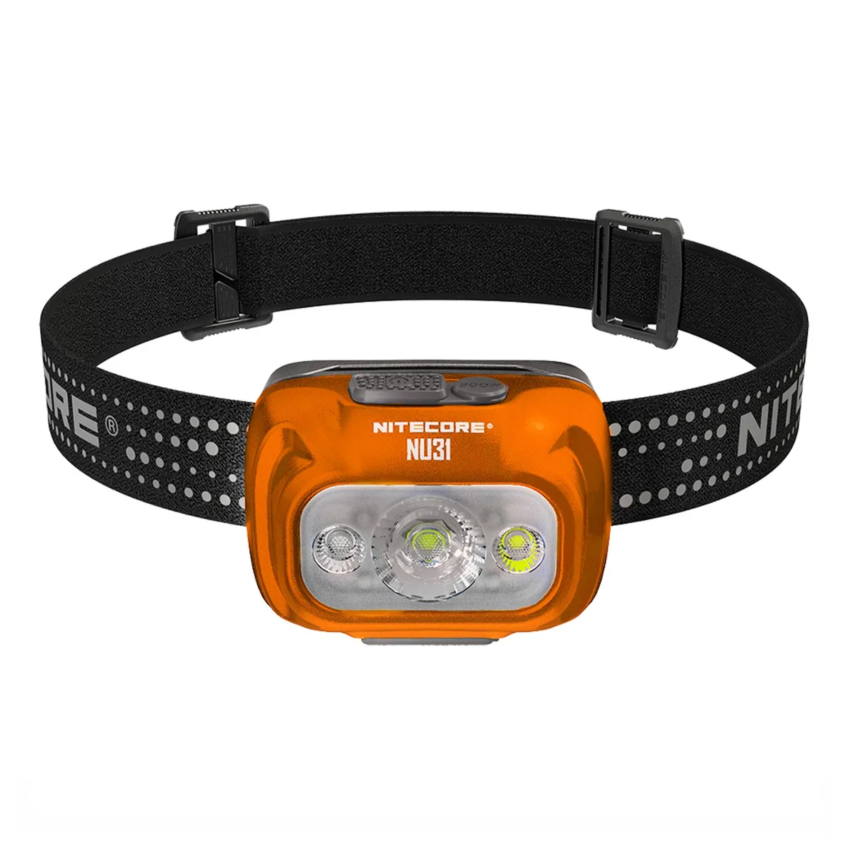 Nitecore Nitecore NU31 550 lumen rechargeable headlamp orange — product photo