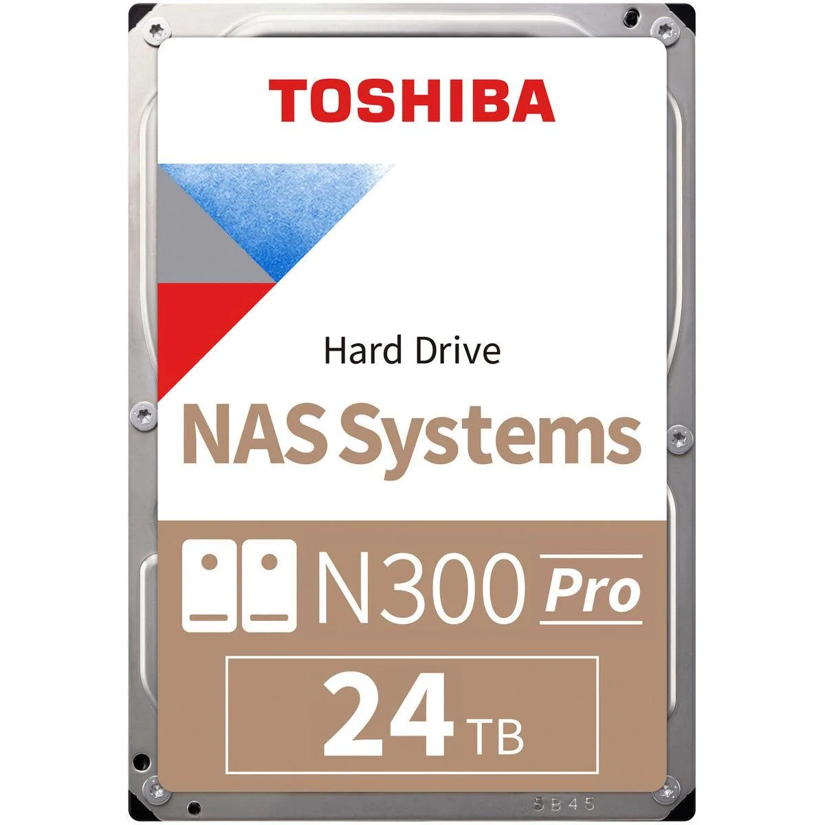 Toshiba Toshiba N300 Pro 24TB 3.5" 7200 RPM SATA 6.0Gb/s 1.0 GB Cache Internal Hard Drive — product photo