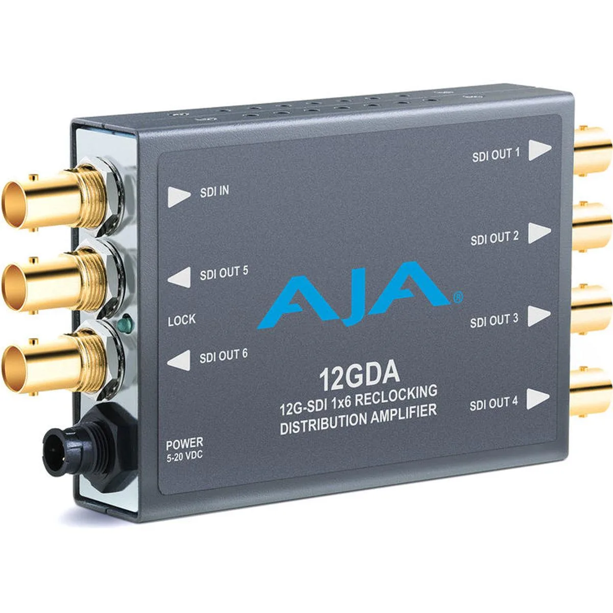 Aja Video Systems AJA 1x6 12G-SDI Reclocking Distribution Amplifier — product photo