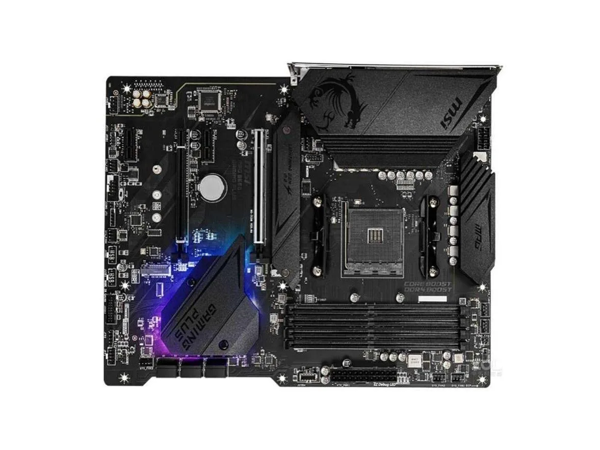 MSI MSI MPG B550 GAMING PLUS AMD motherboard Socket AM4 DDR4 128GB ATX — product photo