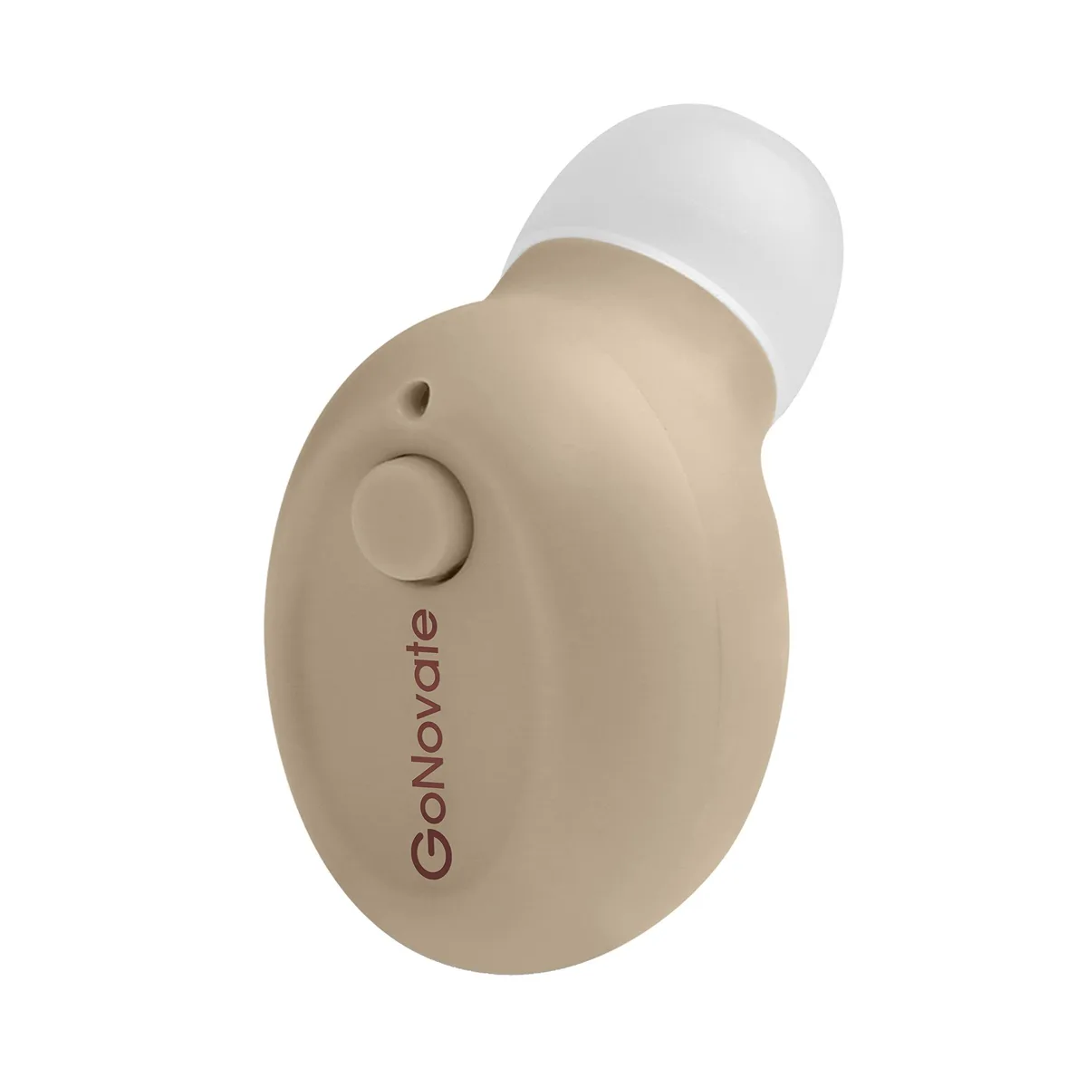 No Sew No Sew G8 Mono Earbud Khaki 6h 2 Magnetic USB Chargers — product photo