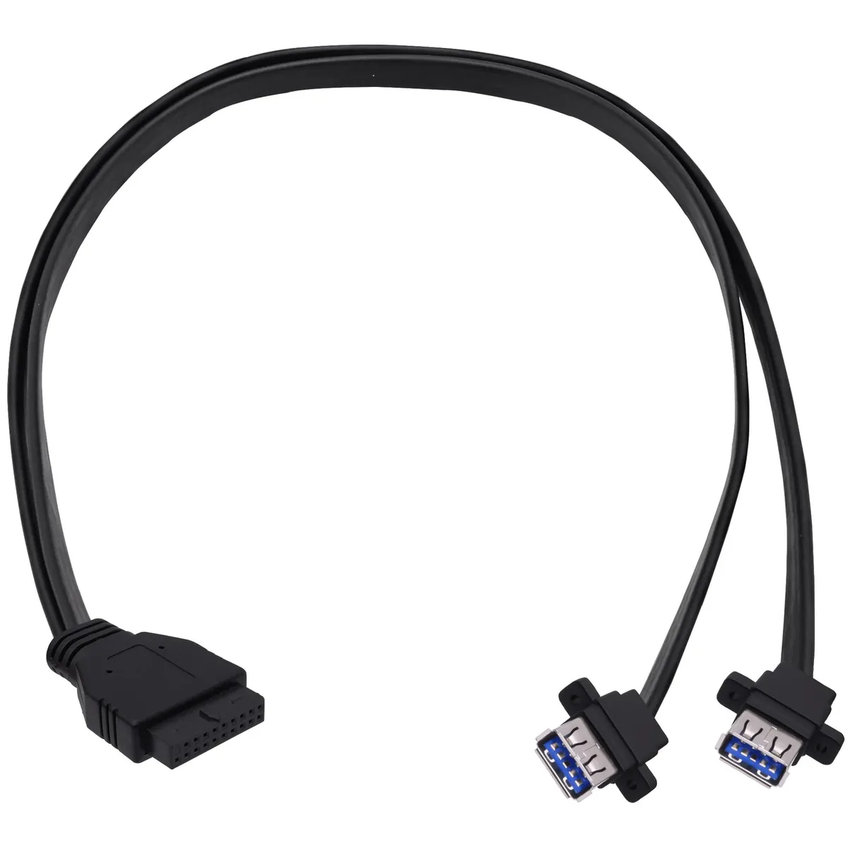 Vszerda Vszerda USB 3.0 19/20pin to 2×USB-A Female 50cm — product photo