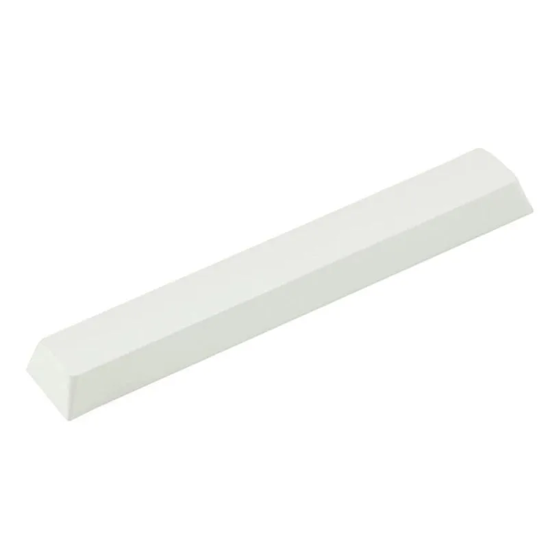 White PBT spacebar keycap, Cherry profile, 6.25U size