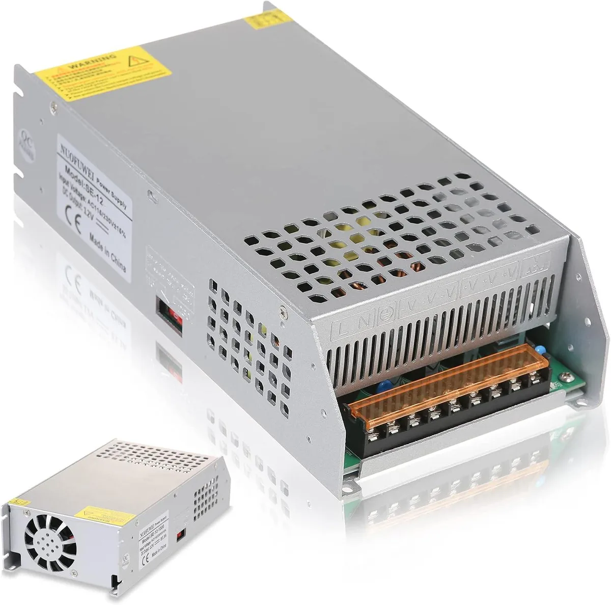 GCON GCON 12V 100A 1200W AC 110V/220V to DC Adapter — product photo
