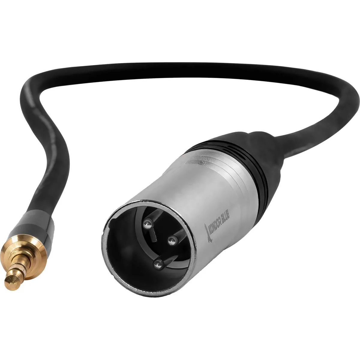 Kondor Blue Kondor Blue 16" XLR Male to 3.5mm Male Mini TRS Cable — product photo