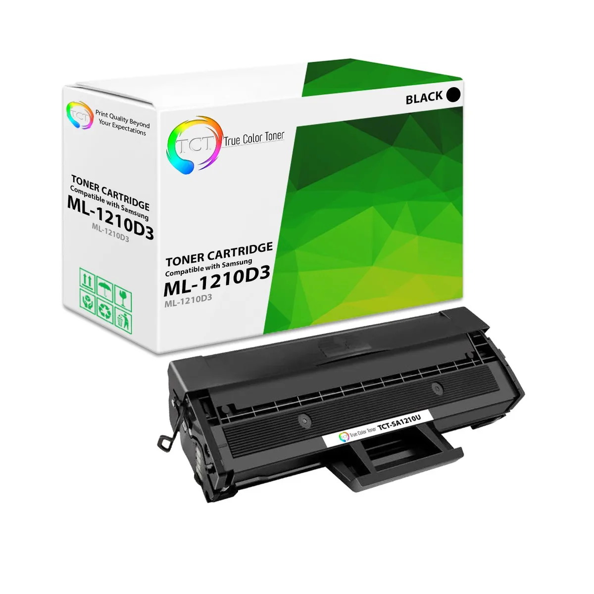 True Color Toner True Color Toner 1630 Black Toner Cartridge 2000 Pages — product photo