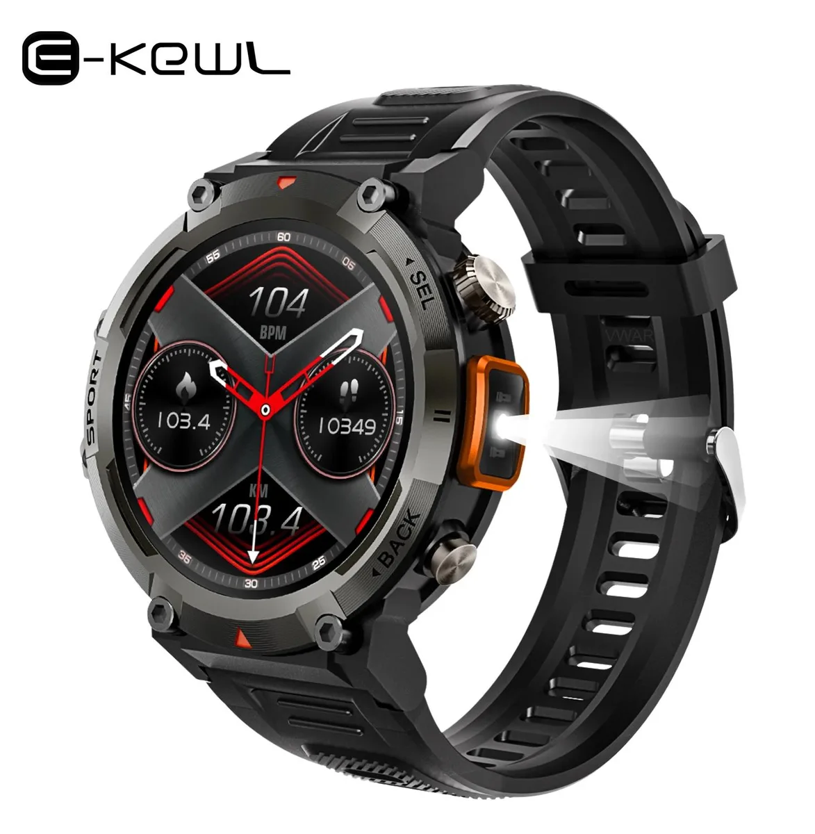 allentian allentian Outdoor Smart Watch 1.45" 454*454 IP67 Flashlight — product photo