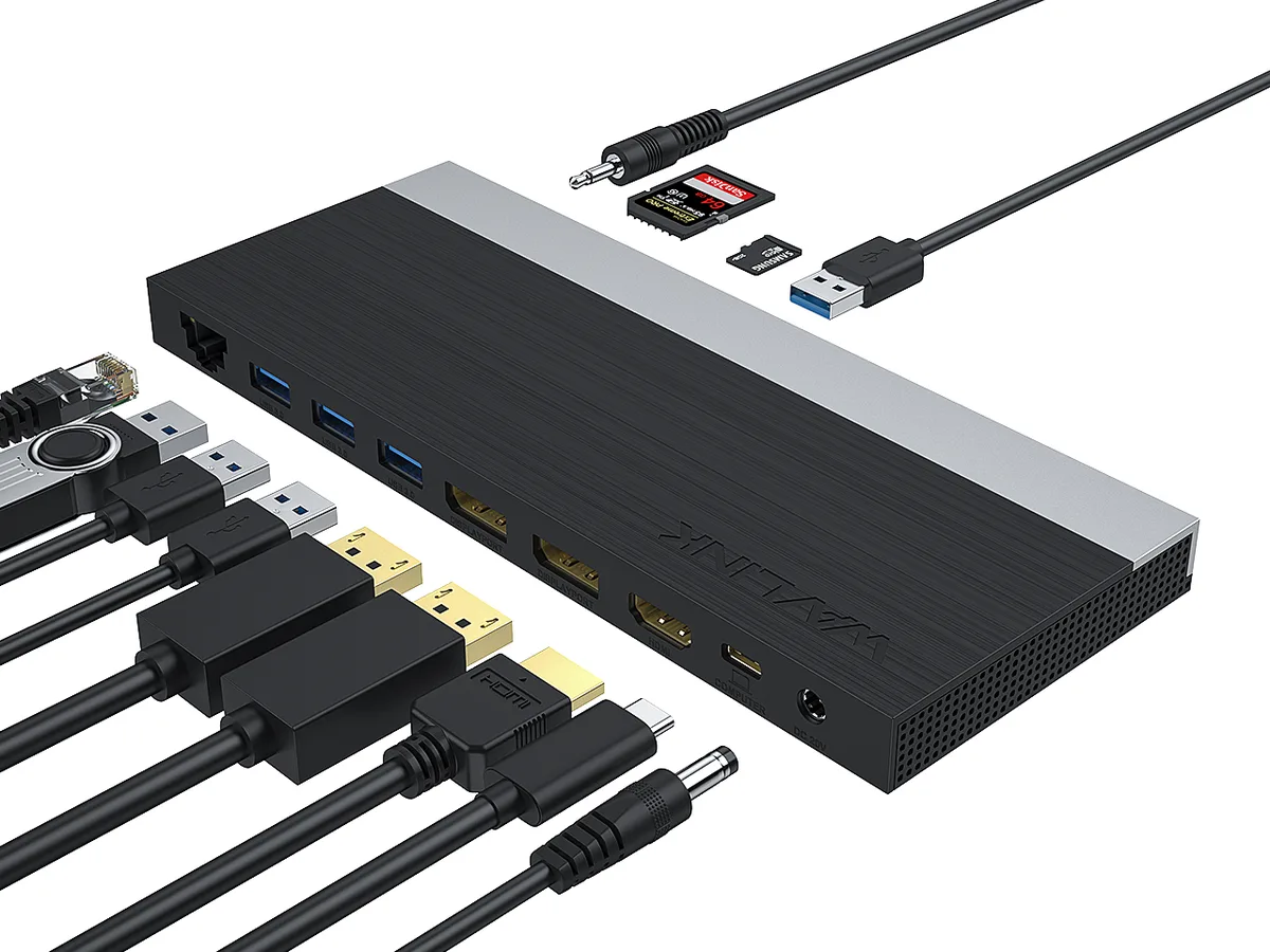 Wavlink Wavlink UMD01 USB-C Docking Station Triple 4K 65W PD — product photo
