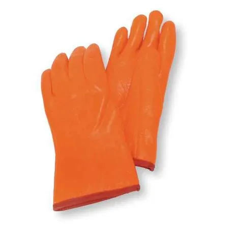 Condor Condor 4NMU4 Hi-Vis Cold Protection Gloves PVC Palm Foam Jersey Lining personal protective equipment — product photo