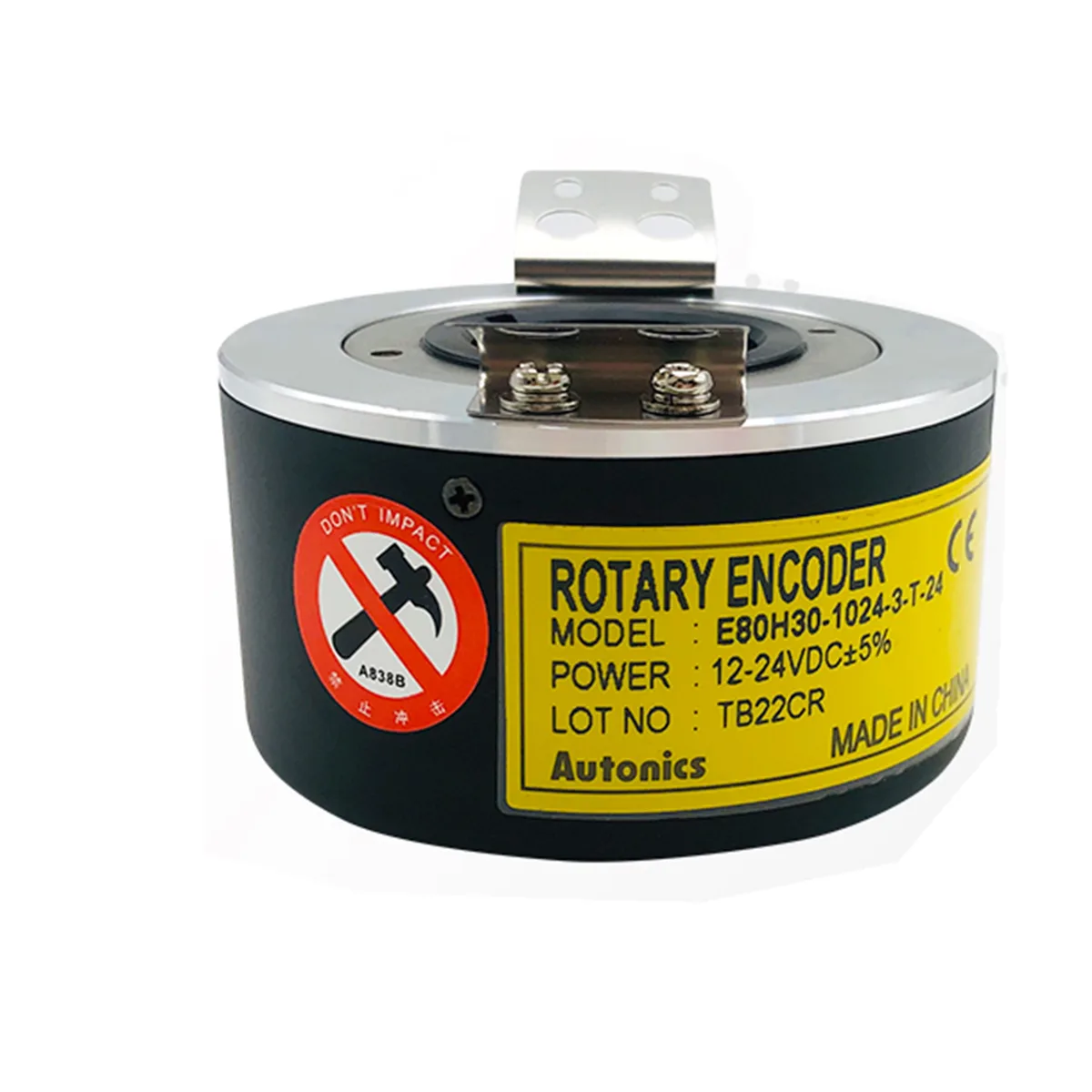 Autonics Corp Autonics Corp E80H30-1024-3-T-24 rotary encoder 1024P/R 12-24VDC IP50 — product photo