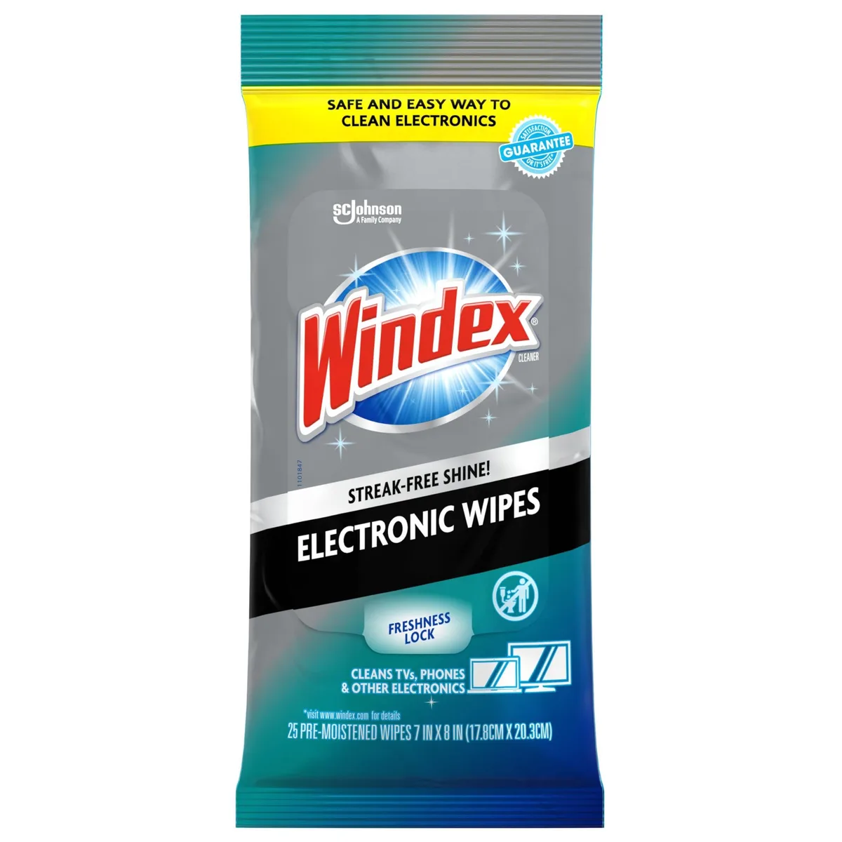  Windex 642517 Electronic Cleaning Wipes 25 Count — product photo