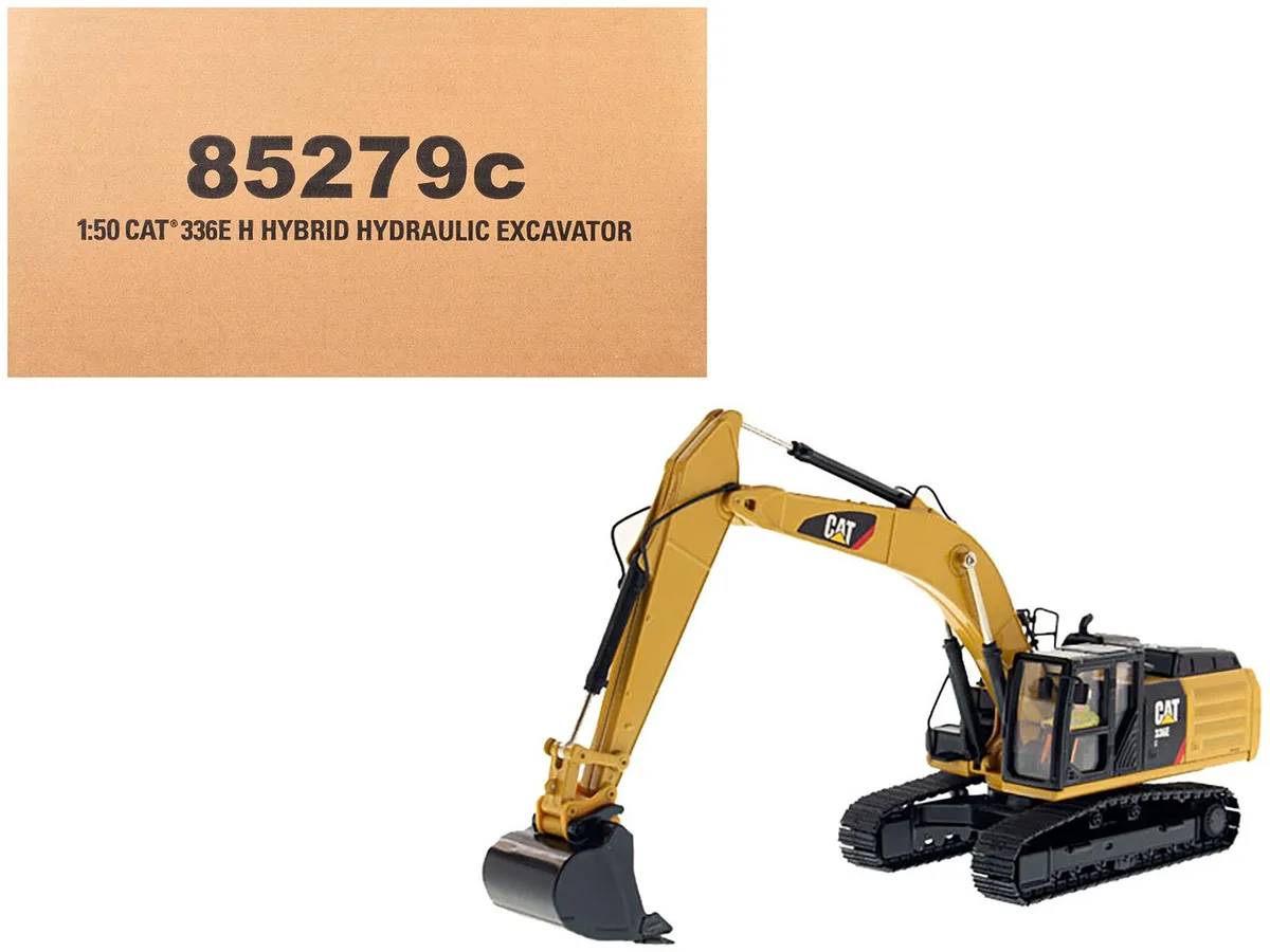 DieCast Masters DieCast Masters CAT 336E H Hybrid Excavator 1/50 Core Classics hobby collectible — product photo