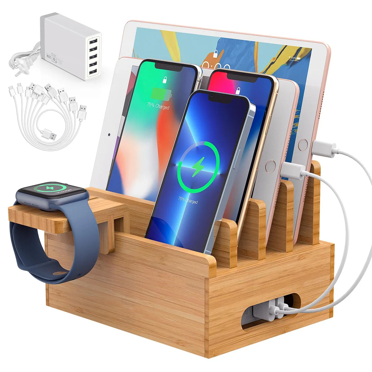 Beebo Beabo Beebo Beabo Bamboo Charging Station V2 Office Furniture — product photo