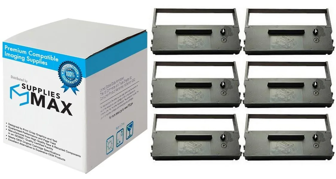 SuppliesMax SuppliesMax Citizen IR-71P Purple Printer Ribbon 6 Pack — product photo