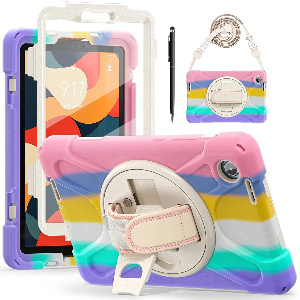 Werleo Werleo TB305XU/TB305FU laptop case for Lenovo Tab One 8.7 2025, pink — product photo