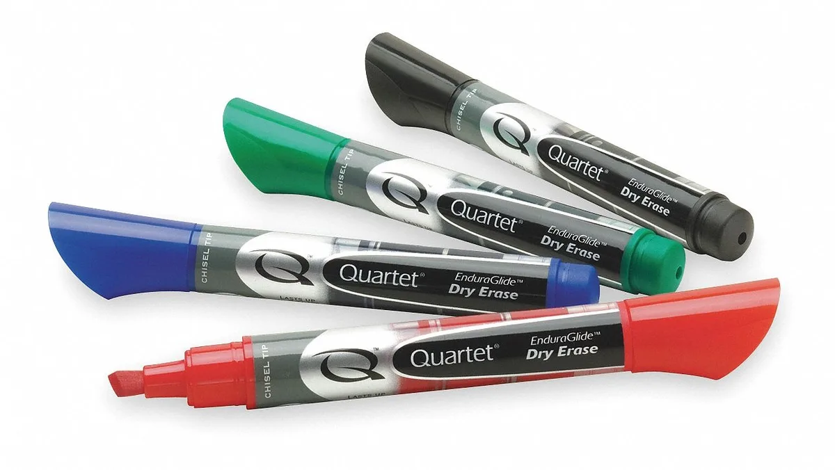 ACCO ACCO 5001MA Quartet EnduraGlide Chisel Tip Dry-Erase Marker Set — product photo