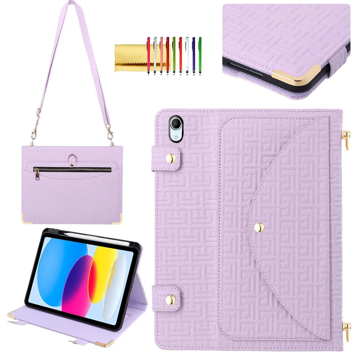Barrow Mods Barrow Mods 2 in 1 accessory iPad A16 11th 11 2025 10th 10.9 2022 Lavender — product photo