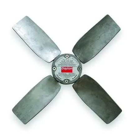 18 inch four-blade aluminum propeller 3/4 inch bore clockwise rotation